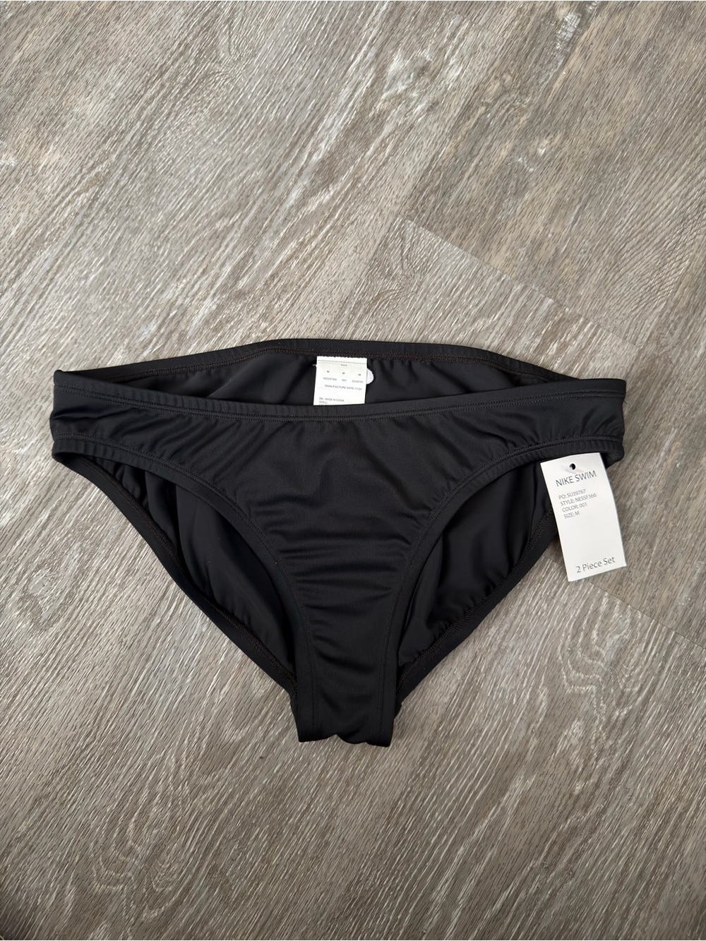 Nike Black Classic Bikini Bottom